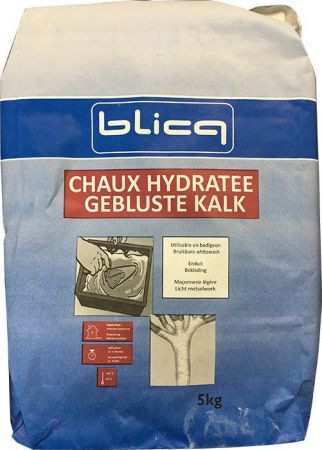 GEBLUSTE KALK POEDER 5 KG REF:FOR060300705