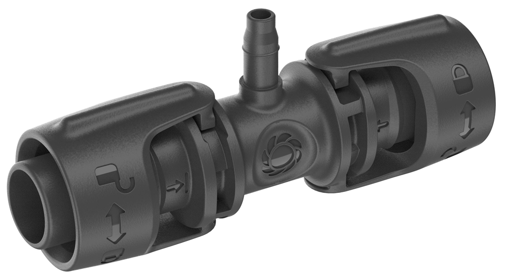 T-STUK 1/2" - 3/16" REF:13204-20.000.00 GARDENA