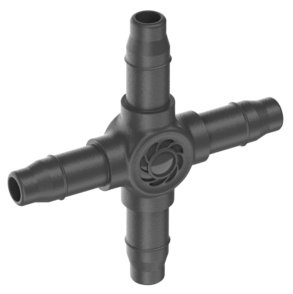 4-WAY COUPLING 4,6 MM 3/16 REF:13214-20.000.00 GARDENA