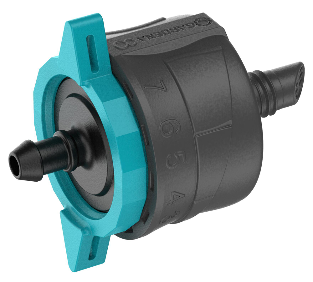 MDS ADJUSTABLE ENDLINE DRIP HEAD 2$L/H REF:13304-20.000.00 GARDENA