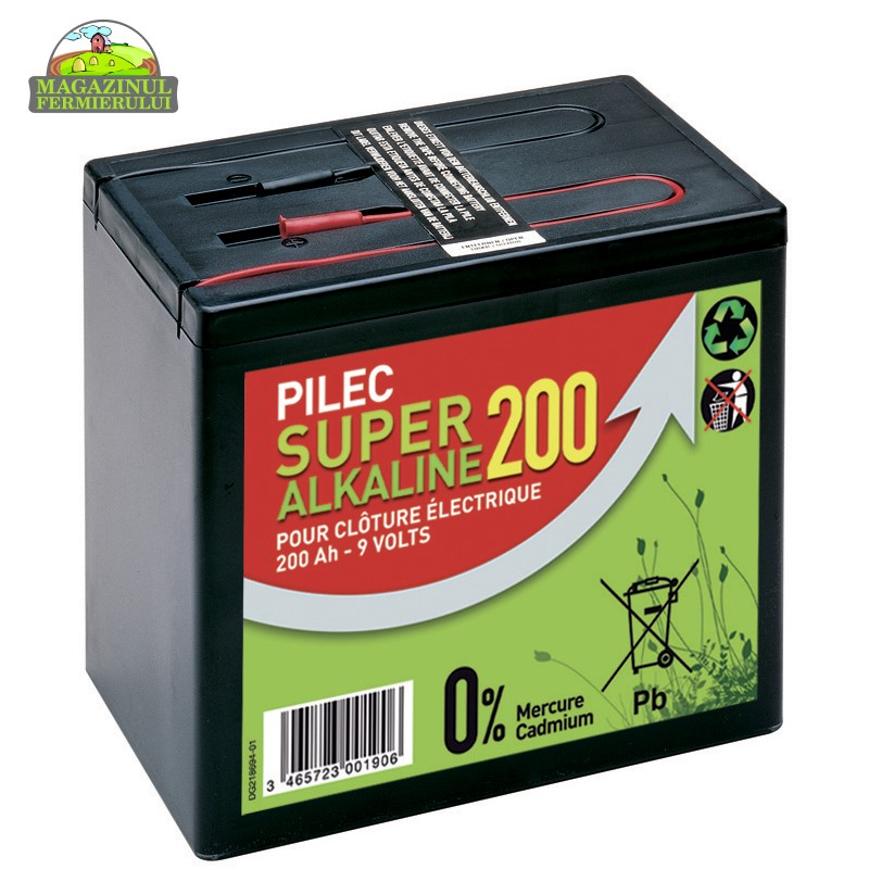 BATTERIJ SUPER ALKALINE 9V 200Ah (4 ST) REF:30.000.190