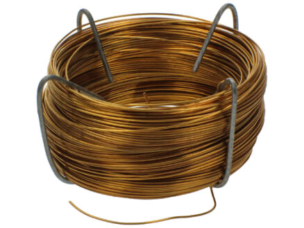BINDDRAAD MESSING NR3, 50 METER 0.8MM REF: 1-6590-41-4 PARDAEN