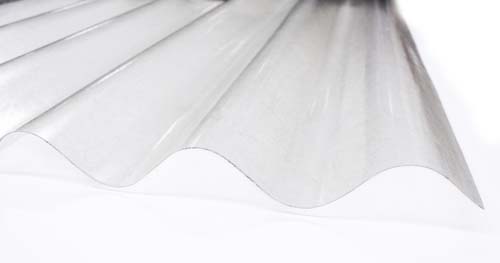 PLAAT GEGOLFD 177/51 POLYESTER GELC. TRANSPARANT 2.44X1.1M REF:1104.0244 SCALA