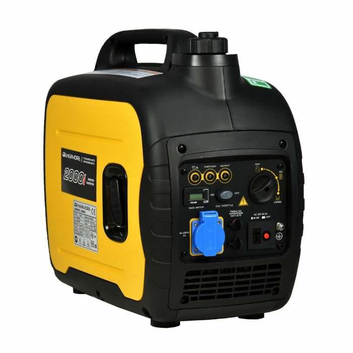 STROOMGROEP BENZINE INVERTER 2KVA (1750W MAX) REF:LC2000I GENERMORE