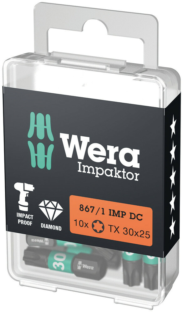867/1 IMP DC TX 30X25 EMB C-6.3 (10 ST) REF:WER05057626001 WERA