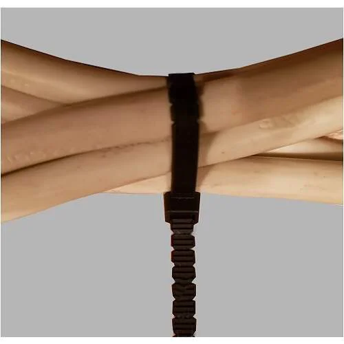 SPITA TWIST-TO-CLIP KABELBINDER L:200MM B:4.6MM Ø 47MM ZWART (100 ST) REF:SPT-TTC-200BK