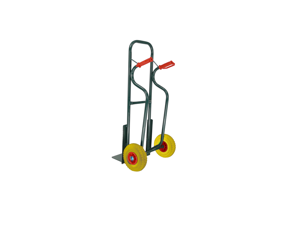 STEEKWAGEN MET GELE VOLLE BAND - PP VELG - GLIJLAGER REF:K-300NML ALTRAD