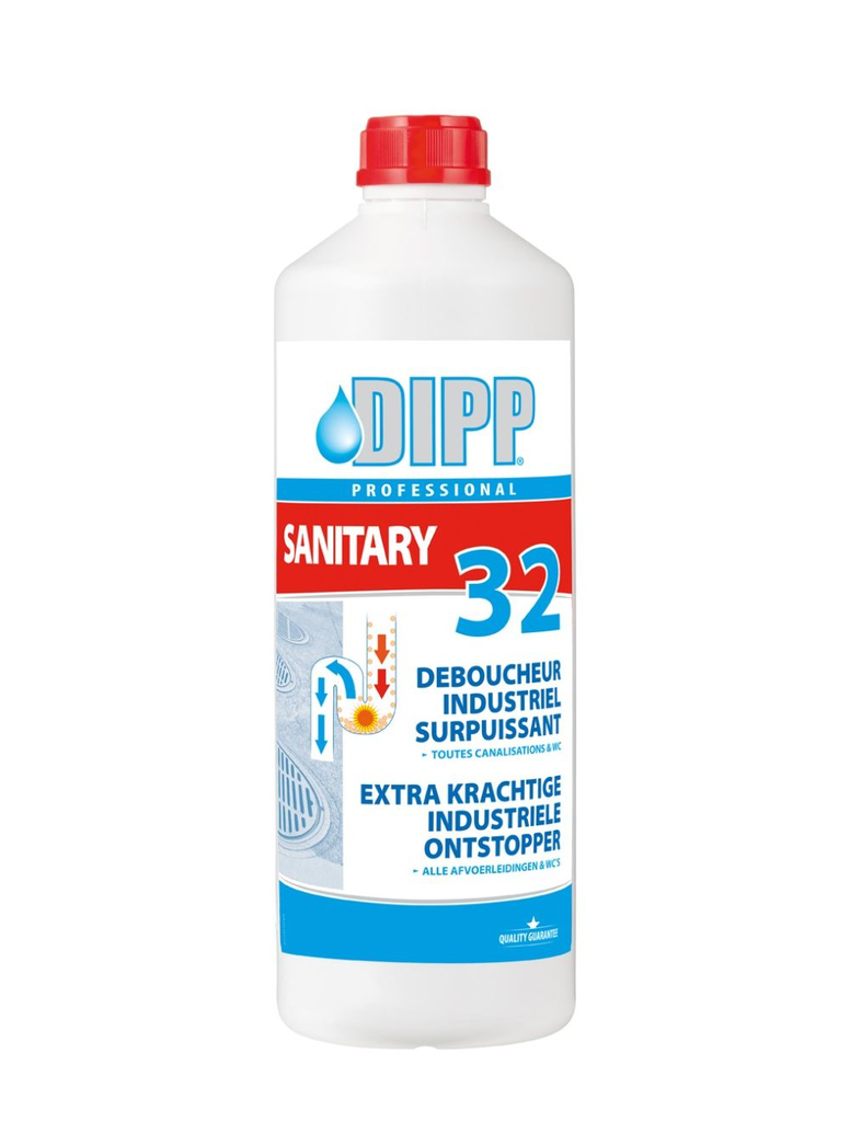 DIPP N°32 EXTRA KRACHTIGE INDUSTRIELE ONTSTOPPER 1L REF:4471832 DIPP