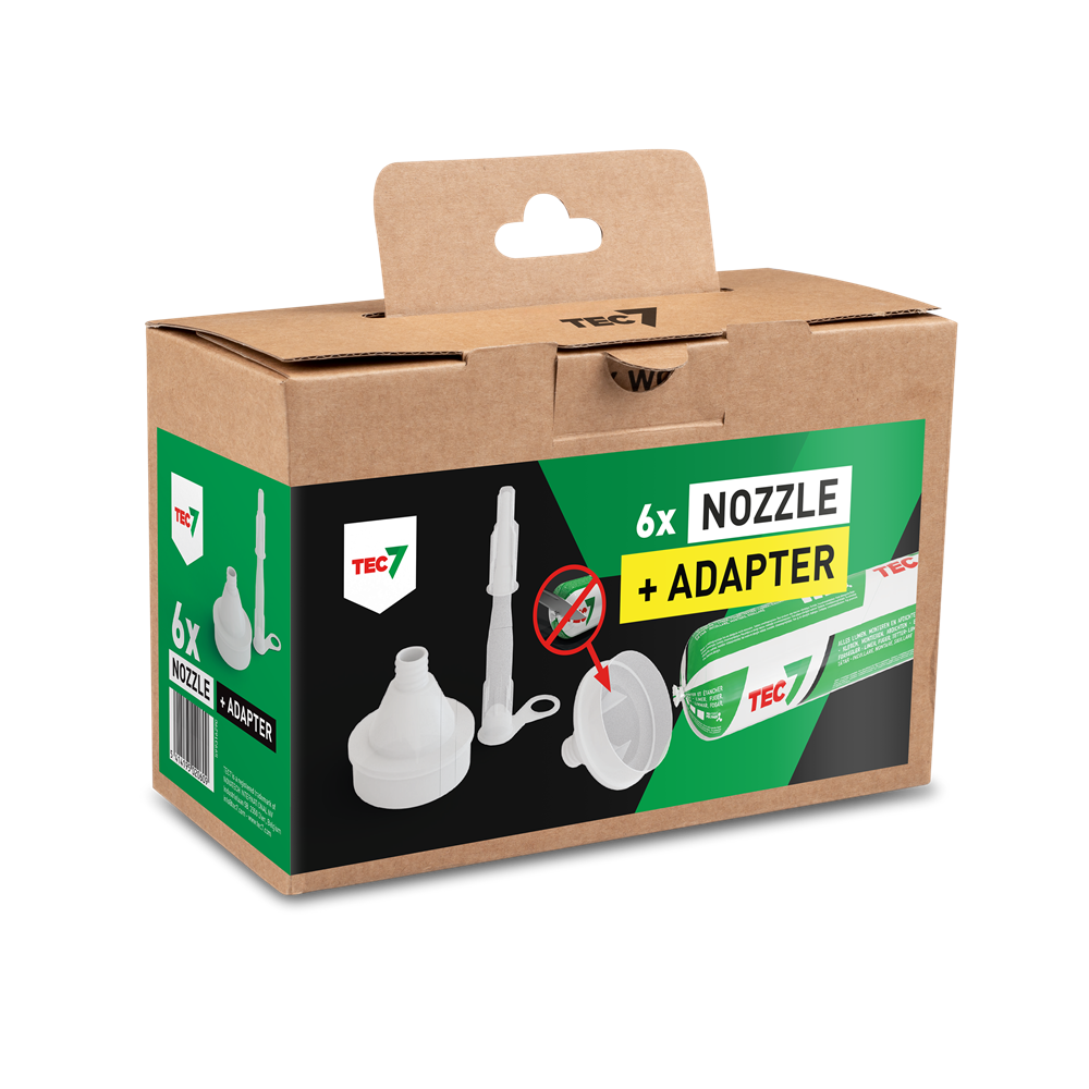 NOZZLES + ADAPTERS VOOR WORSTEN (6ST) REF:599316290 TEC7