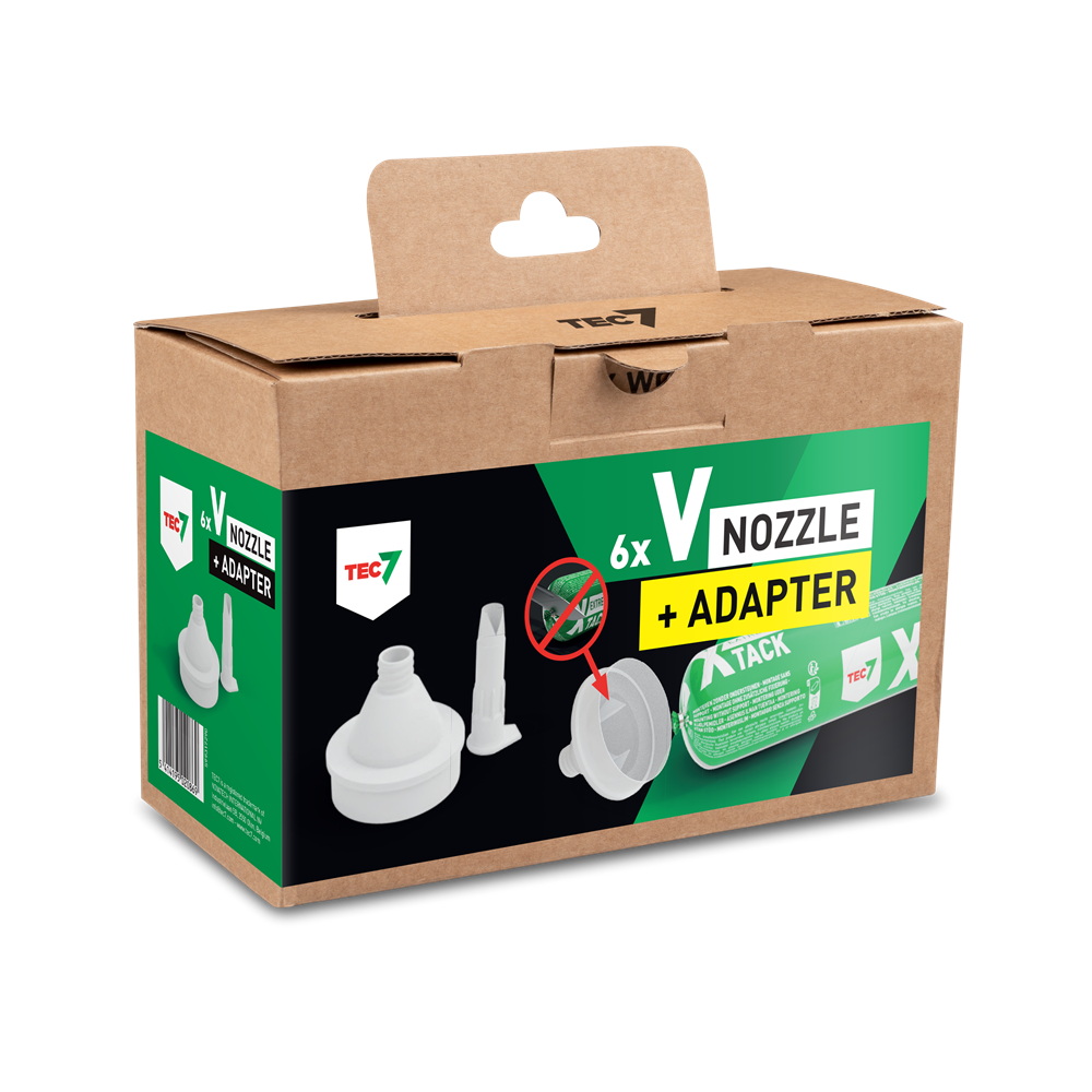 V-NOZZLE + ADAPTOR SAUSAGES (6ST) REF:599317290 TEC7