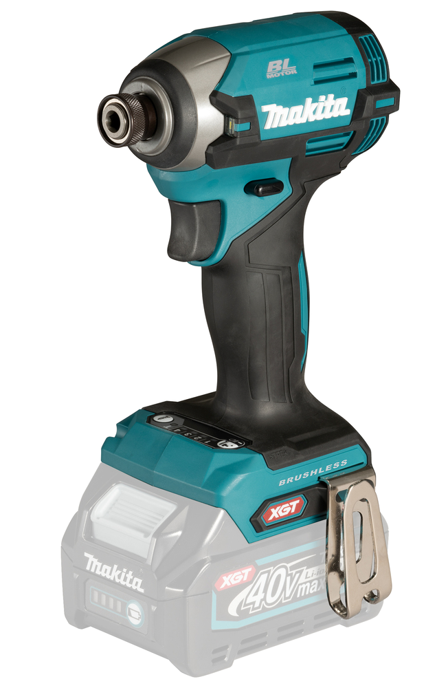 ACCU SLAGSCHROEVENDRAAIER 210 NM XGT 40VMAX 1/4"HEX + MAKPAC (GEEN ACCU/LADER)REF:TD003GZ01 MAKITA