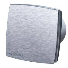 VENTS VENTILATOR DESIGN + TIMER 230V Ø100MM ALU REF:VN-100LDAT