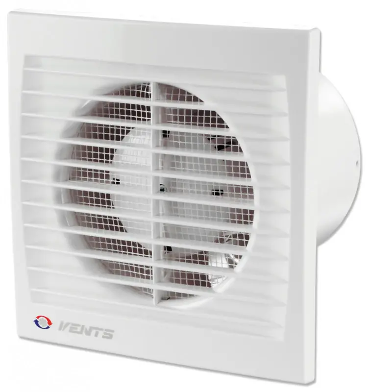 VENTS VENTILATOR STANDARD + TIMER + VOCHT SENSOR 230V Ø100MM WIT REF:VN-100STH