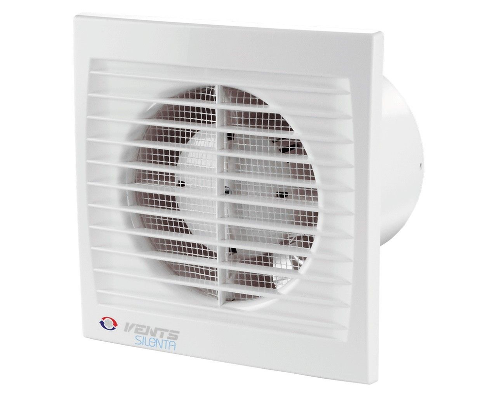 VENTS VENTILATOR SILENTA + TIMER 230V Ø100MM WIT REF:VN-100S-ST