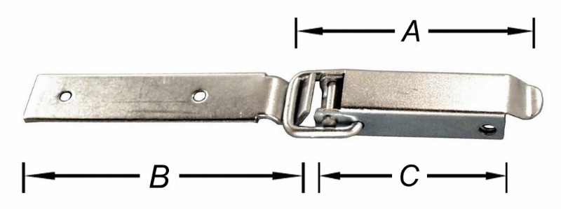 KOFFERSLUITING VR HANGSLOT VERZ. 72X31MM 1-2081