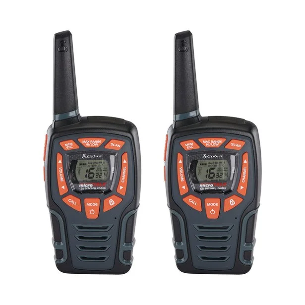 WALKIE TALKIE 2PACK WATERPROOF IPX2 10KM REF:AM855 COBRA