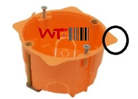 MF HOLLEWAND-K-DOOS ORANJE 45MM - ENKEL REF:FHILSWT-OR1045-E001 WEDITRADE