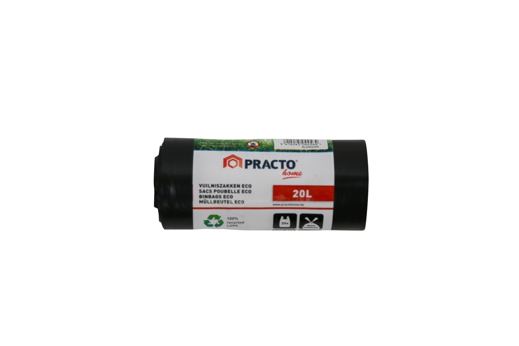20 VUINISZAKKEN 20L ECO REF:EVR020 PRACTOHOME