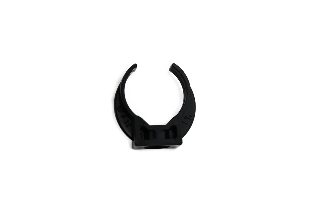 FIXO VOORVERPAKT (6ST) ZWART 32MM REF:1516.9034 SCALA PLASTIC