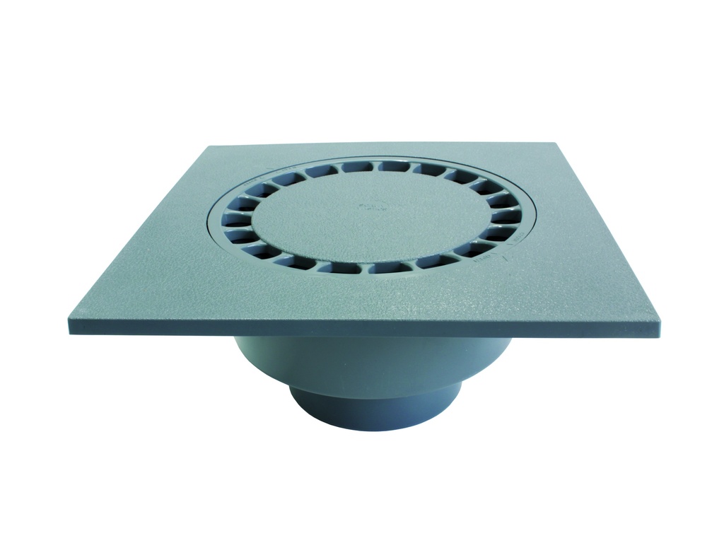 KLOKROOSTER LOCK PVC 100-110 DONKERGRIJS 300X300 REF:3109.0303 SCALA PLASTIC