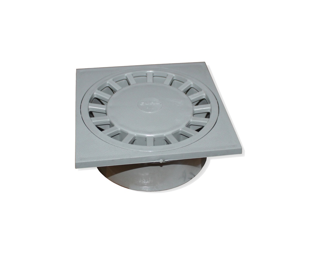 KLOKROOSTER INW. PVC 32-40-50 LICHTGRIJS 100*100 REF:3106.0103 SCALA PLASTIC