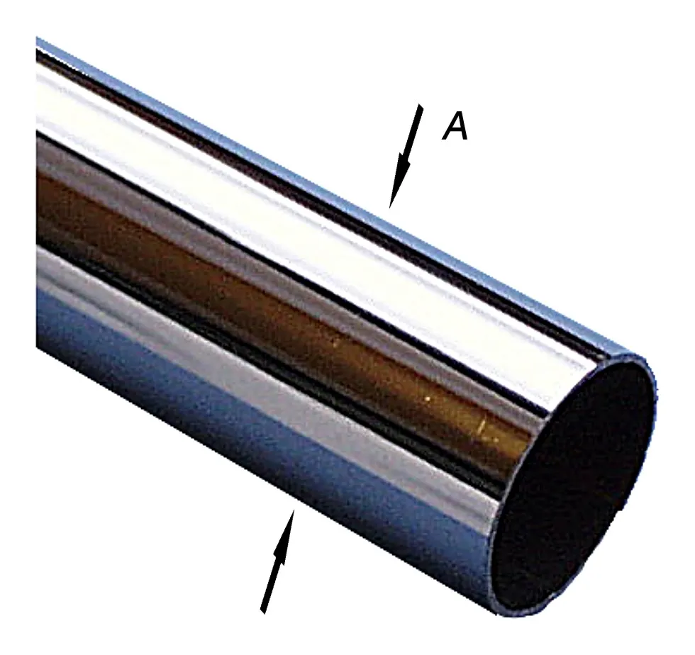 KLEERKASTBUIZEN VERCHROOMD 2 M 1-0037-13-2