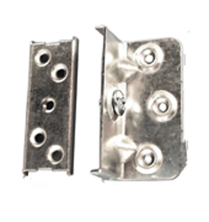 2 BEDVERBINDINGEN. HOEKVORM 90X36/40MM REF:S-0230