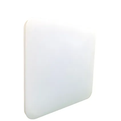 TWILIGHT IP20 PLAFONDLAMP 15W 1700LM 4000K - DIA. 33CM - VIERKANT - MÉTAL/PC REF:TT-530121