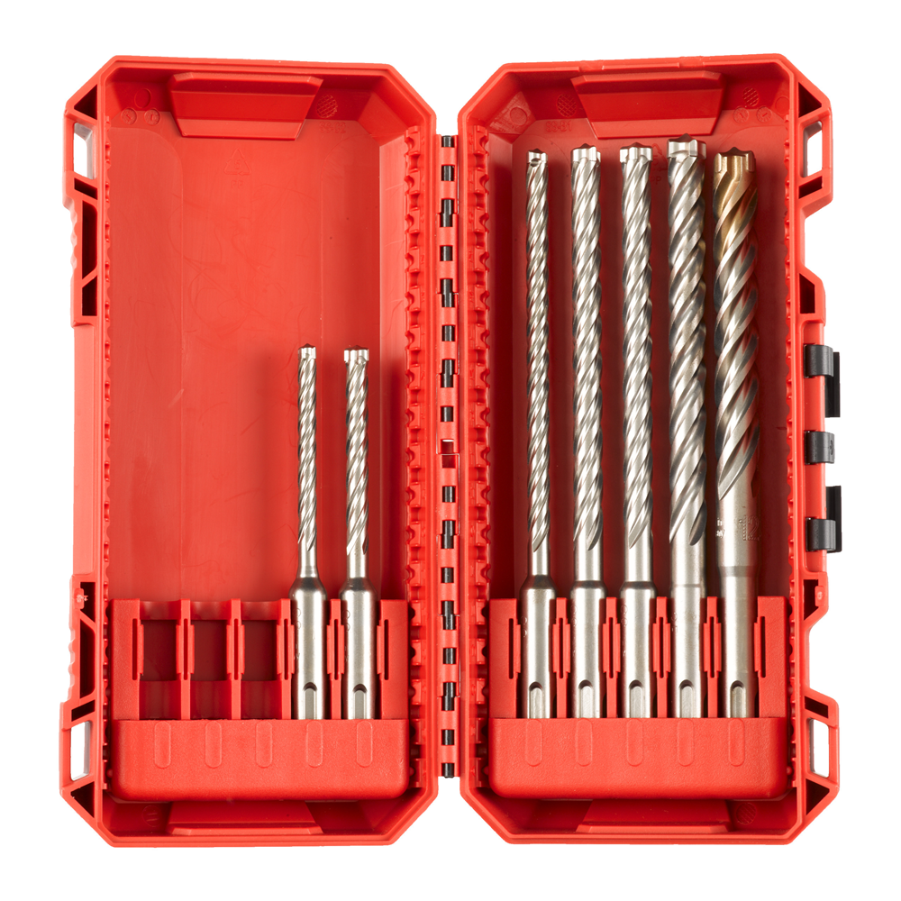 SDS-PLUS BORENSET MX4 PACKOUT FRIENDLY BOX REF: 4932492113 MILWAUKEE