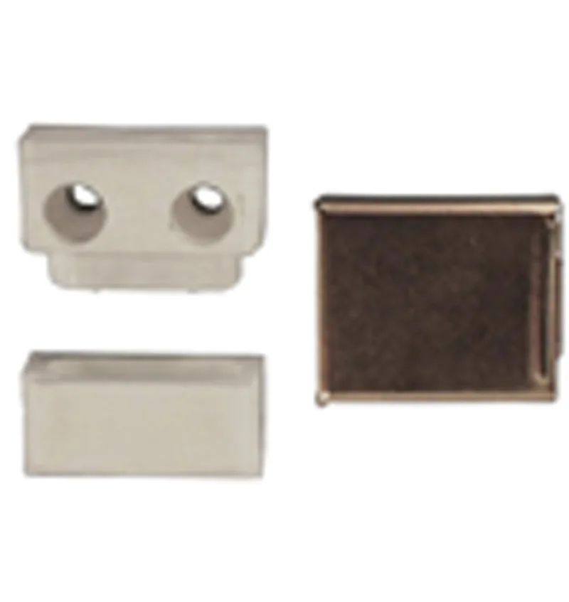 2 KASTVERBINDINGSETS PVC WIT 30X35MM REF:S-9021-1