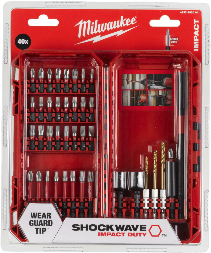 SHOCKWAVE BIT SET REF: 4932492004 MILWAUKEE