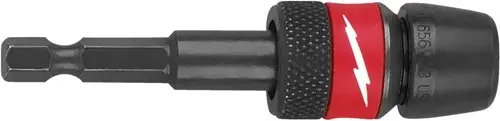 GATZAAG VERSTELBAAR (GIPSPLAAT) QL VERLENGSTUK 1/4" HEX 75 MM REF: 4932479553 MILWAUKEE