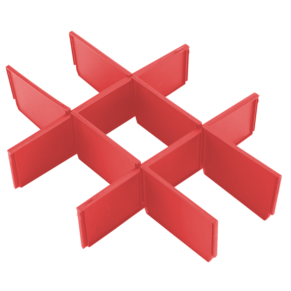 PACKOUT™ VERDELERS VOOR DE GEREEDSCHAPSKOFFER MET DRIE LADES REF: 4932479104 MILWAUKEE