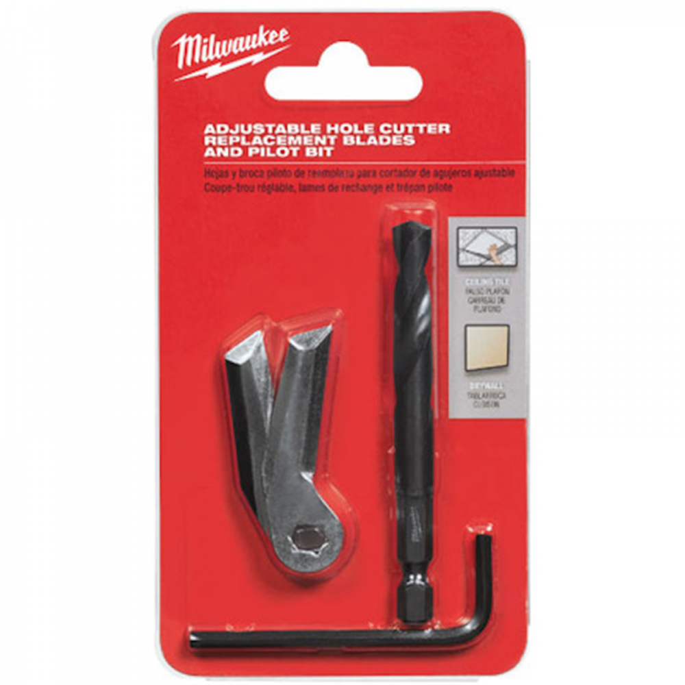 GATZAAG VERSTELBAAR (GIPSPLAAT) RESERVEMES/CENTREERBOOR REF: 49560290 MILWAUKEE