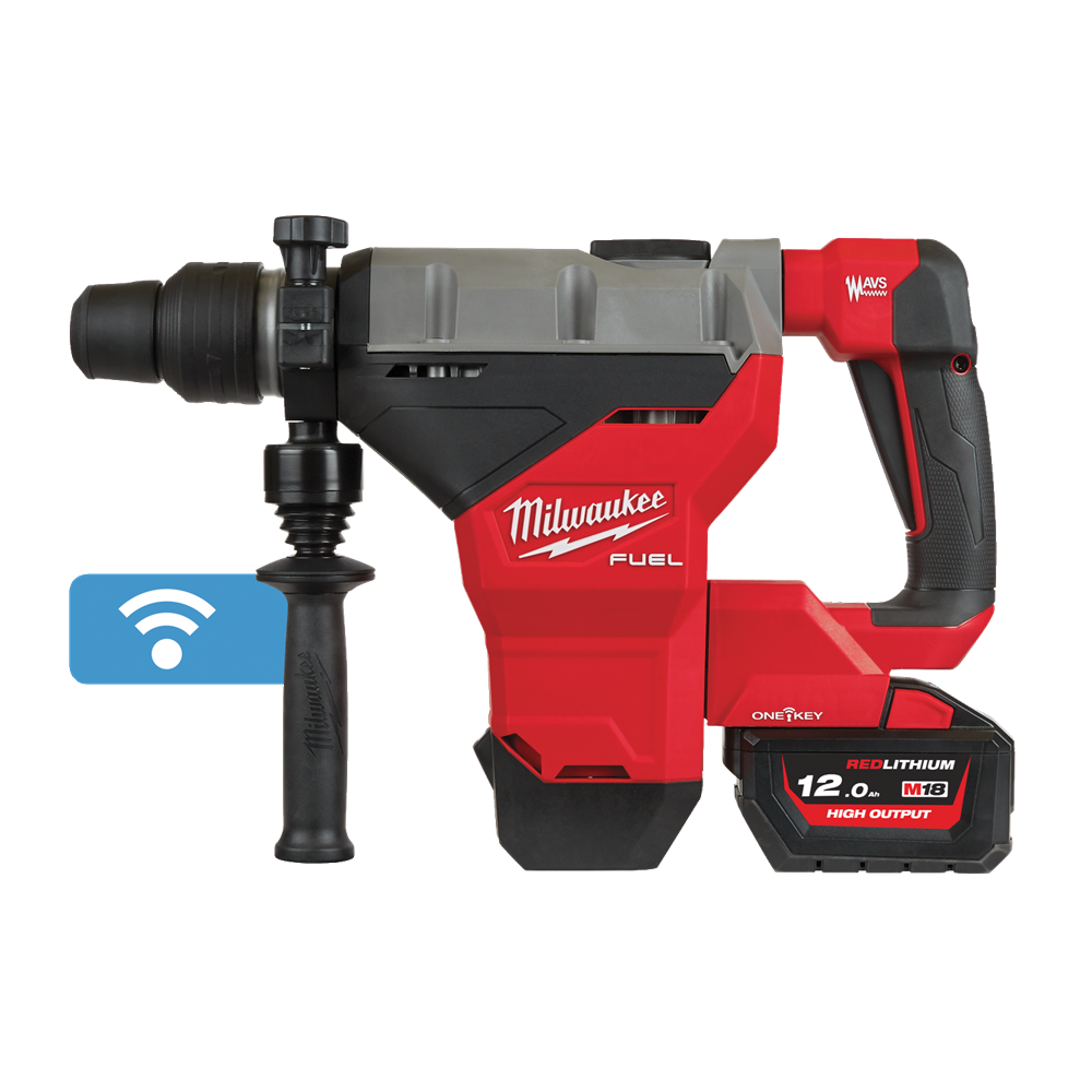 M18 FHM-121C M18 FUEL™ ONE-KEY™ 8 KG SDS-MAX BOOR- EN BREEKHAMER REF: 4933464894 MILWAUKEE