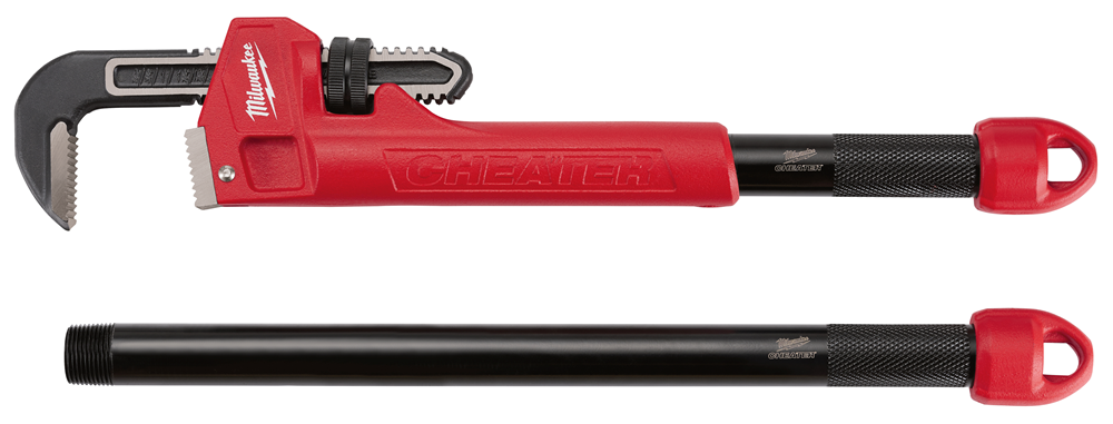 VERSTELBARE PIJPSLEUTEL STAAL CHEATER 250/450/600 MM  REF: 48227314 MILWAUKEE