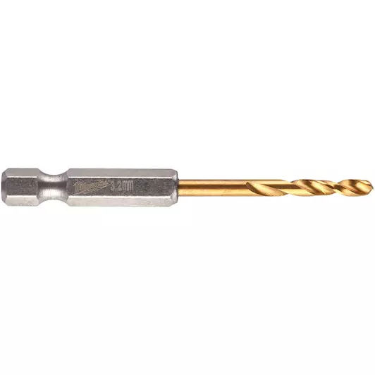 METAALBOOR HSS-G TI. SHOCKWAVE 3,2 MM (2 STUKS) REF: 48894706 MILWAUKEE