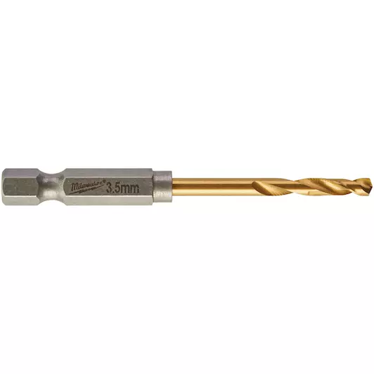 METAALBOOR HSS-G TI. SHOCKWAVE 3,5 MM (2 STUKS) REF: 48894707 MILWAUKEE