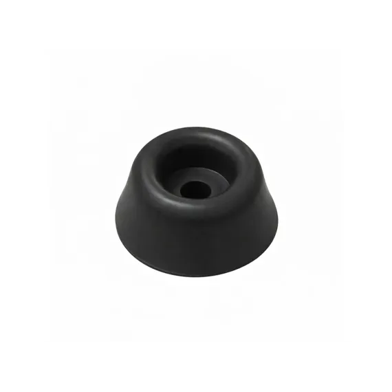 4 BUFFERS THERMOPLAST RUBBER ZWART 19X9MM REF:S-1438-20-2-4