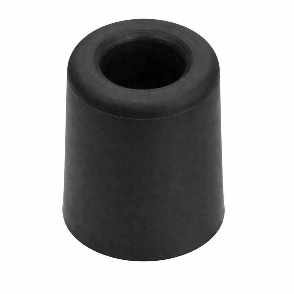 DEURSTOP THERMOPLAST RUBBER ZWART 30X24MM REF:1-1437-3025