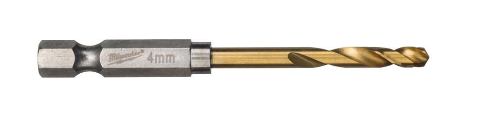 METAALBOOR HSS-G TI. SHOCKWAVE 4 MM (2 STUKS) REF: 48894708 MILWAUKEE