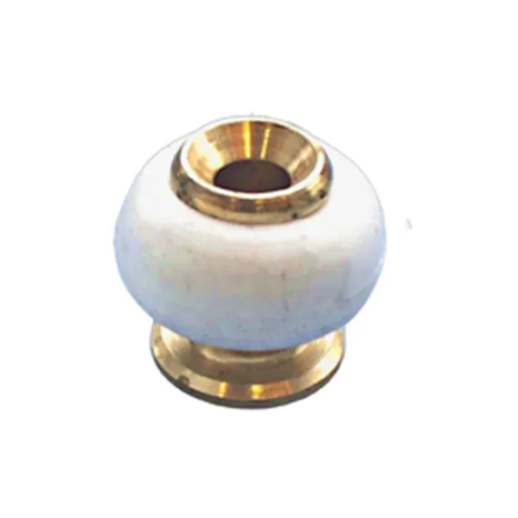 DEURSTOPS MESS.VERN.RUBBER ZWA 27X24MM REF:1-1111-2