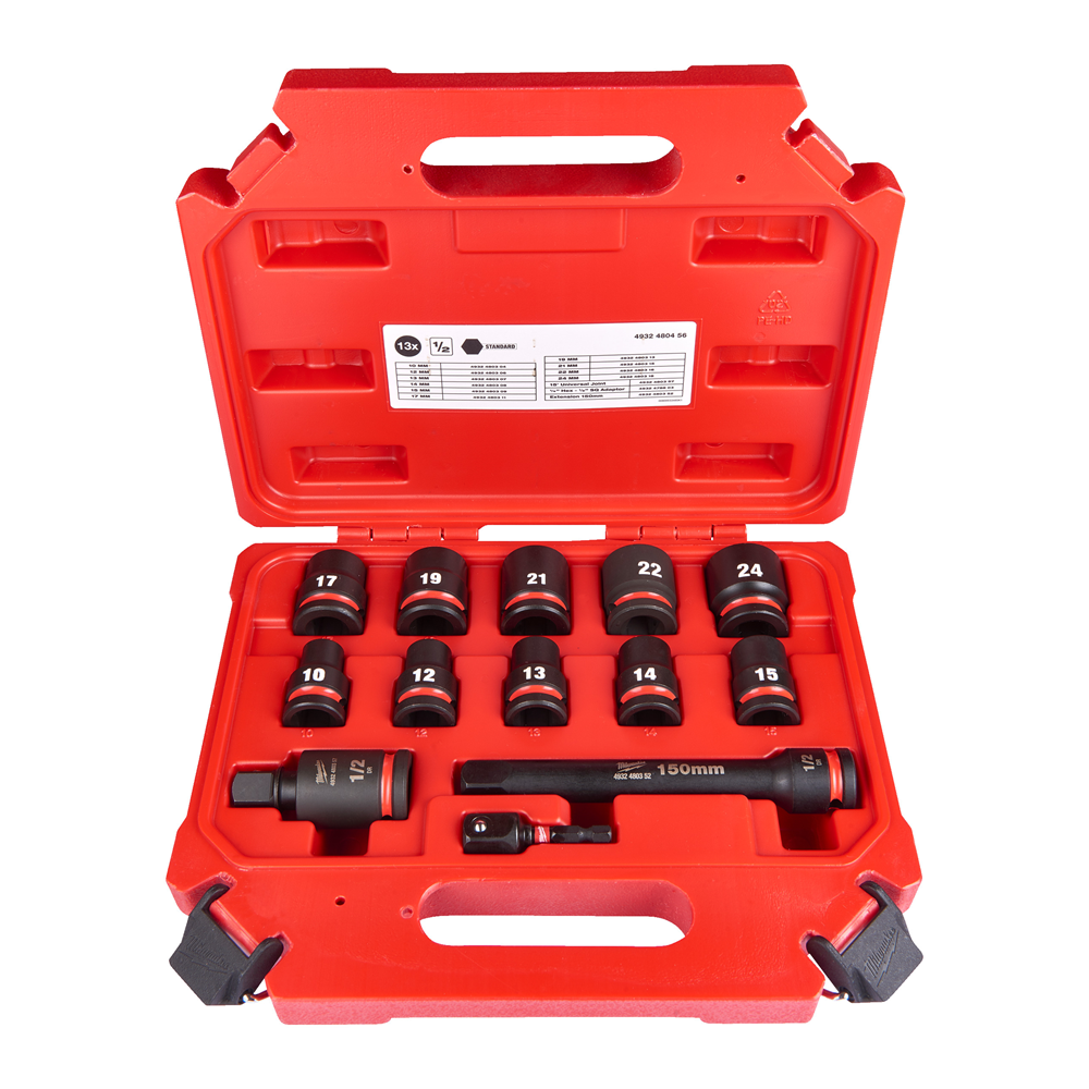 DOPPENSET SHOCKWAVE 1/2 (13-DELIG) REF: 4932480456 MILWAUKEE