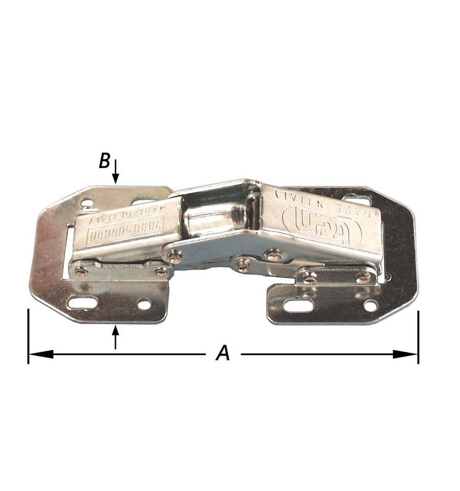 2 OPLEGSCHARNIEREN. UNIVERSEEL 45X105MM S-2260-2