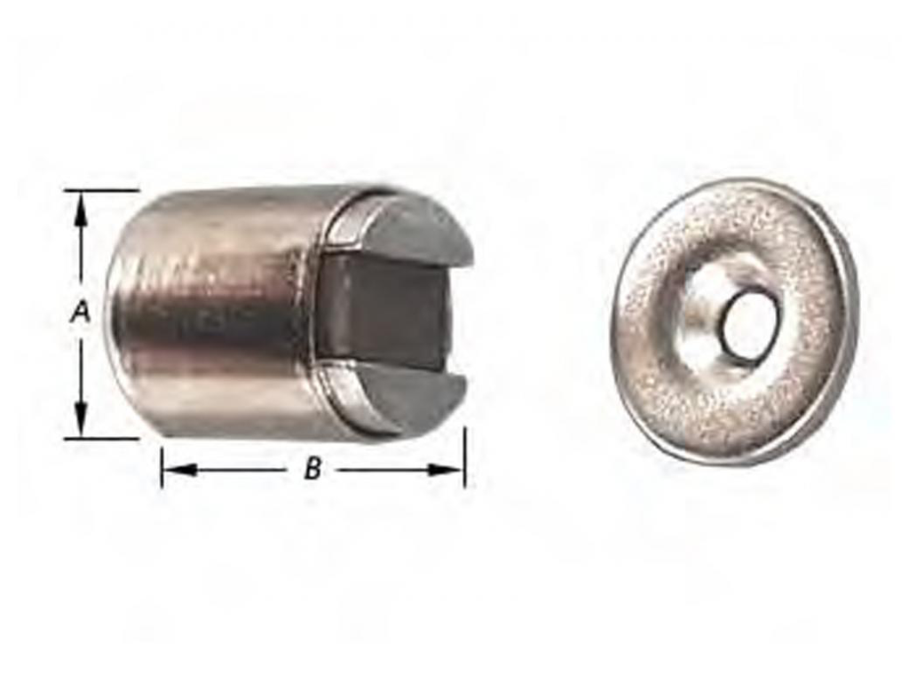 2 MAGNETISCHE PUNAISES.M.VERN. 11MM - 2KG REF:S-2731-2