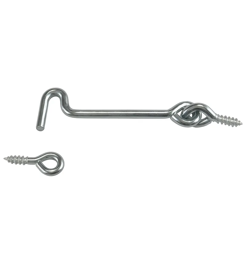 2 WINDHAKEN MET OOGSCHROEF RVS 100MM REF:S-0060-31-100