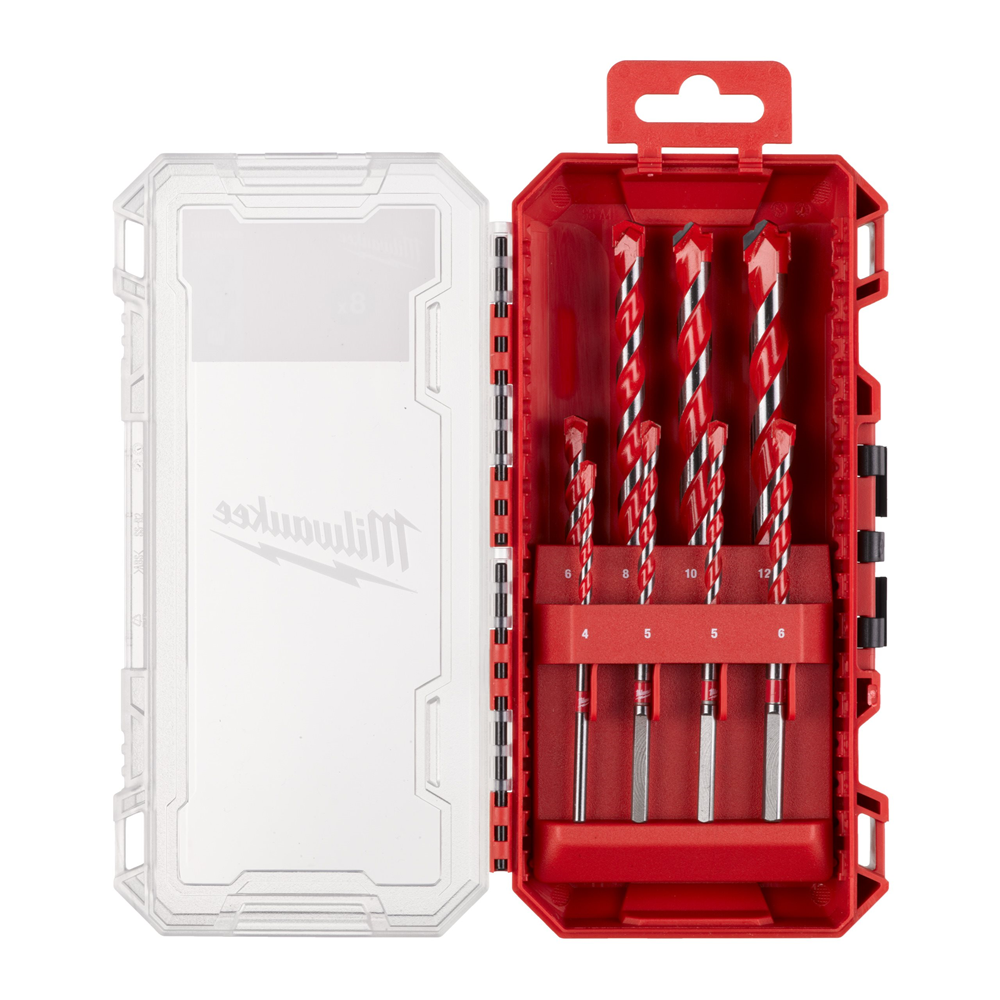 PREMIUM HAMMER DRILL SET 2-8PC REF: 4932493881 MILWAUKEE