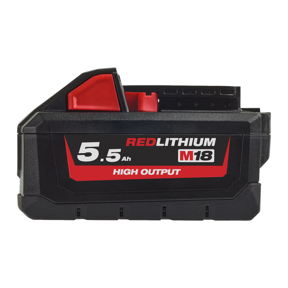 M18 HB5.5 M18™ HIGH OUTPUT™ 5.5 AH ACCU REF: 4932464712 MILWAUKEE