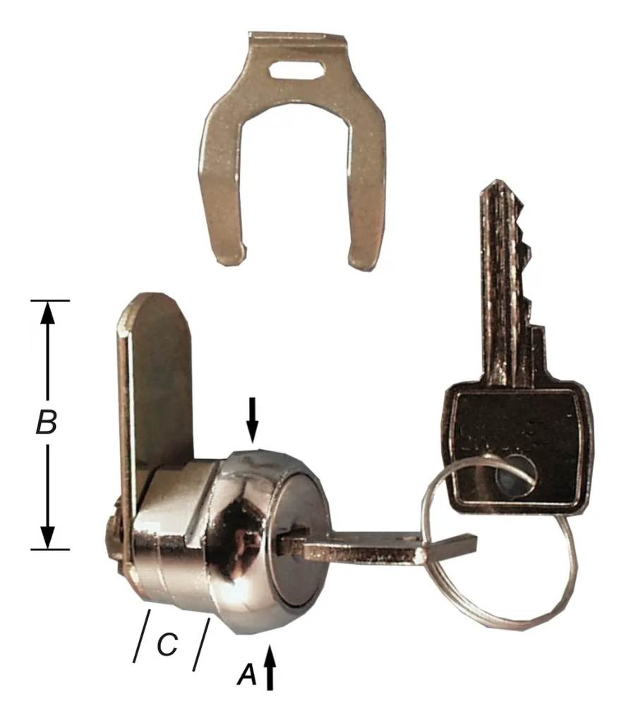 CILINDERSLUTING VERCHROOMD 11MM REF:S-6760