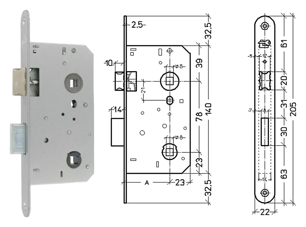 INSTEEK WC SLOT OMLEGBAAR 78X50 MM REF:1-1556 PARDAEN
